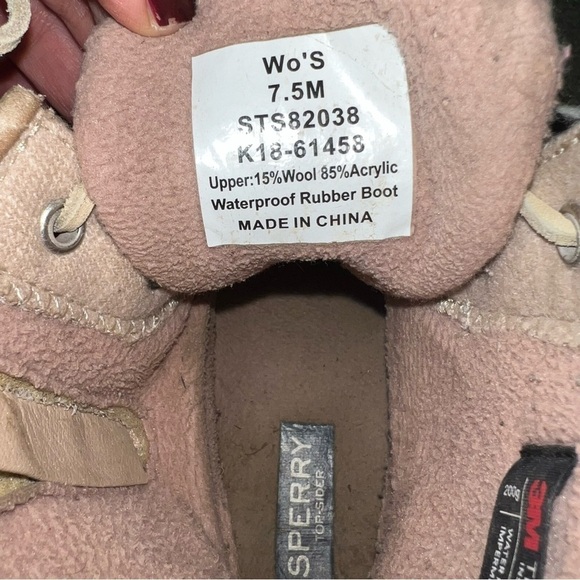 Sperry Women’s Saltwater Duck Boots Size 7.5 - Picture 3 of 15